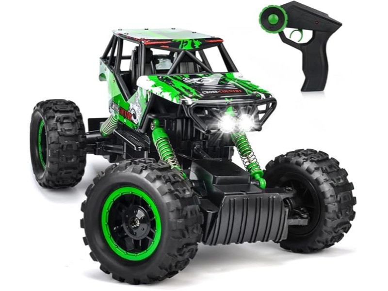 DOUBLE E RC Car 1:12 Remote Control Car Monster Trucks 4WD Off Road RC Truck with Head Lights All Terrain Electric Vehicles